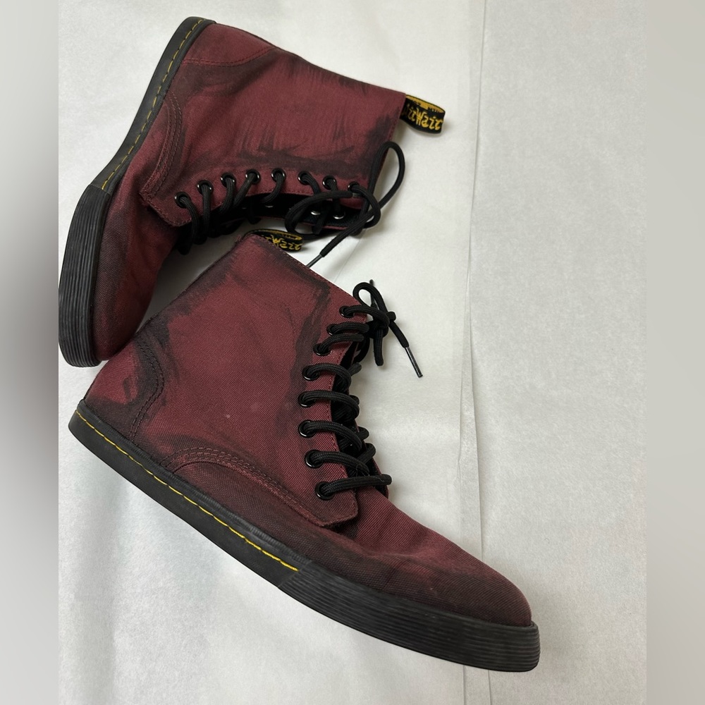 Dr. Martens burgundy color soft boots ❤️‍🔥